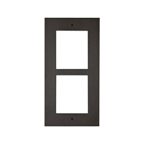 IP VERSO - FRAME FOR FLUSH INSTALLATION 2 MODULES - BLACK IP VERSO - FRAME FOR FLUSH INSTALLATION 2 MODULES - BLACK